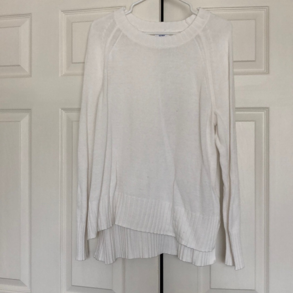 Old Navy White Sweater